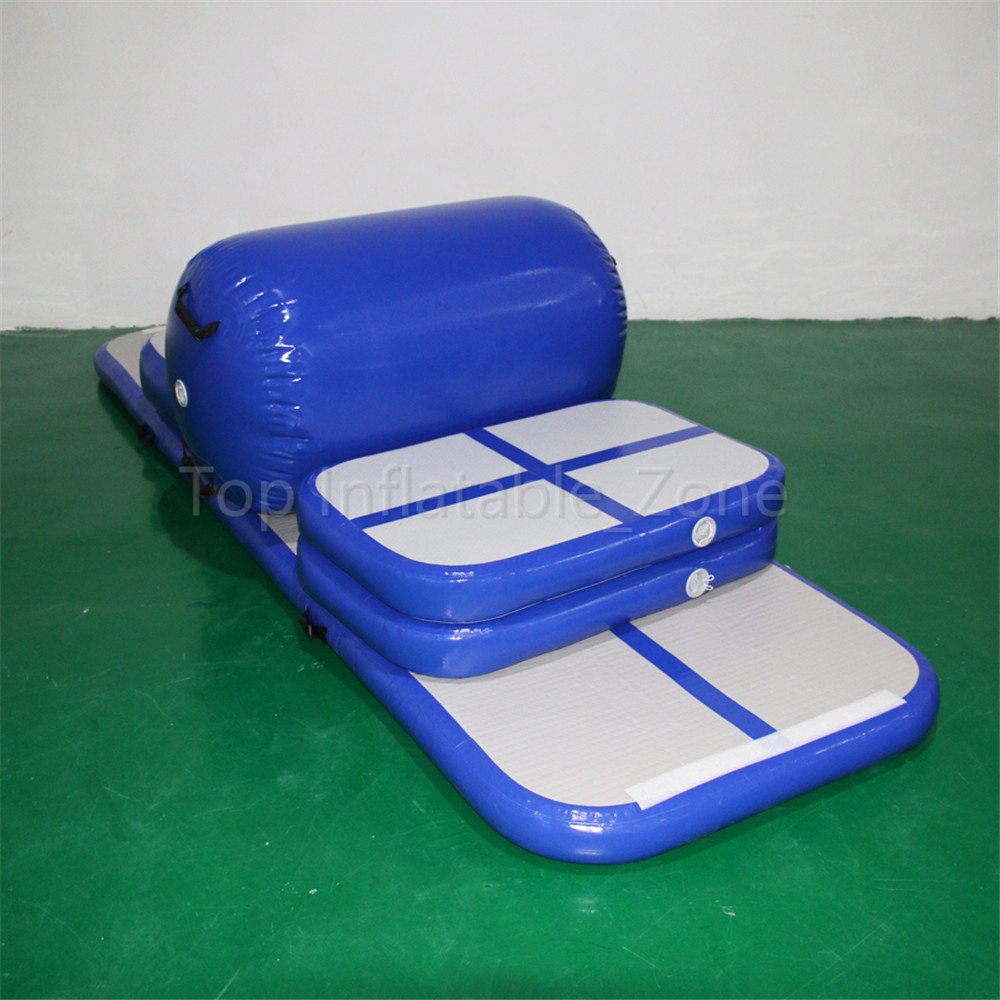 6piece Inflatable Gymnastics Air Track Tumbling Mat Set For Mini Gym Training - 7