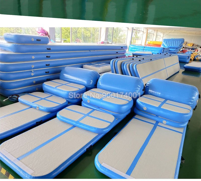 6piece Inflatable Gymnastics Air Track Tumbling Mat Set For Mini Gym Training - 15