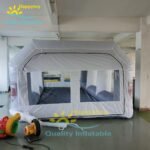 Double Sealed Frame Tube Inflatable Spray Paint Booth Tent For Car - 3
