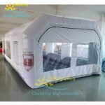 Double Sealed Frame Tube Inflatable Spray Paint Booth Tent For Car - 4