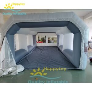 Double Sealed Frame Tube Inflatable Spray Paint Booth Tent For Car - 2