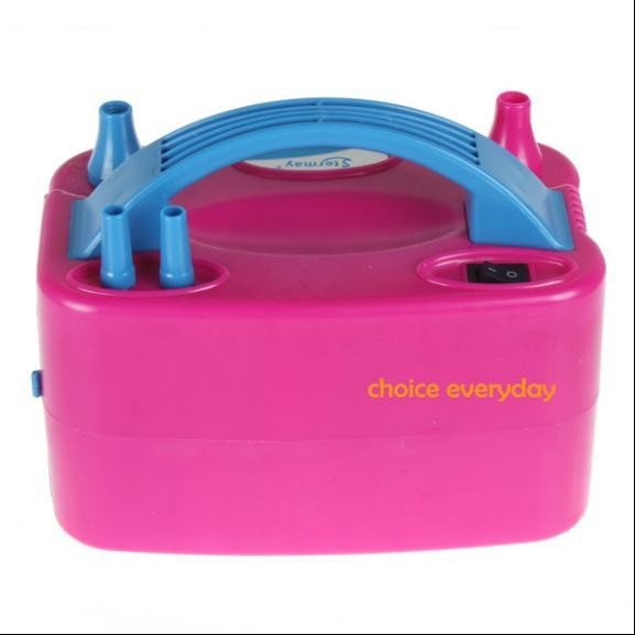 Highcapacity Ht501 Double Hole Ac Electric Balloon Inflator Powerful Air Pump Machine For Inflatable Decorations - 2