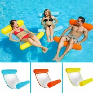Ping Summer Water Hammock Swimming Inflatable Floating Floats Lounge Bed Chairs Play Pools Best Gift Woman