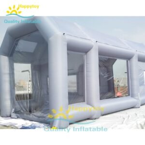 Durable Car Garage Inflatable Mobile Paint Spray Booth Tent - 2