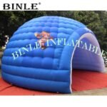 Durable Big Amazing Blue 8m Inflatable Dome Tent Wedding Giant Marquee Event Igloo For Amusement Park - 2
