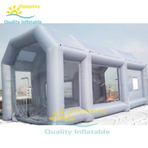 Durable Portable Car Painting Booth Inflatable Paint Tent For - 2