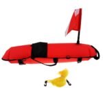 Eva Diving Floating Mat Water Marker Inflatable Buoy With Flag & Rope For Swimming Pool Kayak Boat - 2