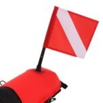 Eva Diving Floating Mat Water Marker Inflatable Buoy With Flag & Rope For Swimming Pool Kayak Boat - 3