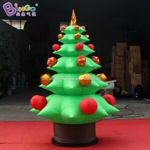Exquisite 2 2mh Inflatable Christmas Tree Indoor Blow Up Day Decoration Toy - 2