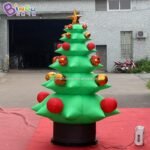 Exquisite 2 2mh Inflatable Christmas Tree Indoor Blow Up Day Decoration Toy - 6