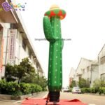 Exquisite Craft 4m High Inflatable Cactus Model Air Dancer For Amusement Park Outdoor Party Decoration Toy - 2