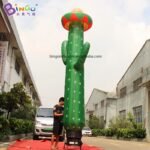 Exquisite Craft 4m High Inflatable Cactus Model Air Dancer For Amusement Park Outdoor Party Decoration Toy - 3
