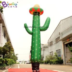 Exquisite Craft 4m High Inflatable Cactus Model Air Dancer For Amusement Park Outdoor Party Decoration Toy