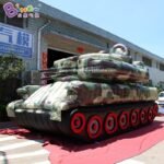 Exquisite Crafts 3x6 5x3 6mh Inflatable Radar Tank Model Custom Made Military Decoration For Displaying - 3