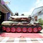 Exquisite Crafts 3x6 5x3 6mh Inflatable Radar Tank Model Custom Made Military Decoration For Displaying - 2