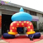 Exquisite Crafts 4 9x3 3x5mh Inflatables Clown Model Arch Way Air Filled Arches Entrance Decoration For Promoting Game Toy - 4