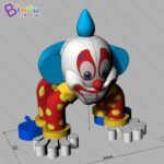 Exquisite Crafts 4 9x3 3x5mh Inflatables Clown Model Arch Way Air Filled Arches Entrance Decoration For Promoting Game Toy - 5