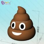 Exquisite Crafts 4mh Inflatable Cartoon Poop Model Air Filled Stool Toy Made To Order For Funny - 6