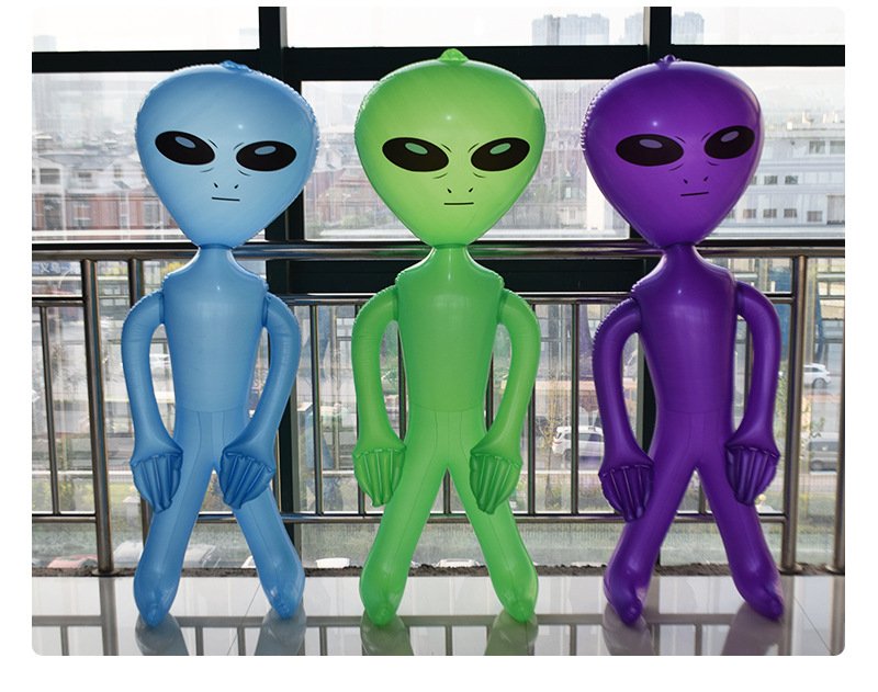 Ecofriendly Pvc Inflatable Alien Doll For Halloween Bar Decor Advertising Gas Model Display - 8 Ecofriendly Pvc Inflatable Alien Doll For Halloween Bar Decor Advertising Gas Model Display - 8