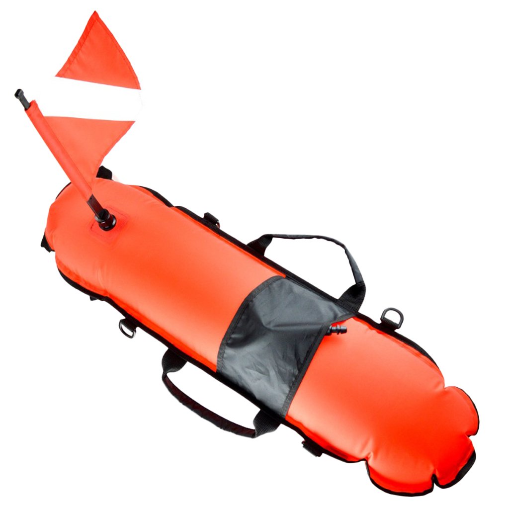 Eva Inflatable Floating Diving Mat Swimming Pool Water Marker Buoy With Flag Rope For Kayak Boating - 8