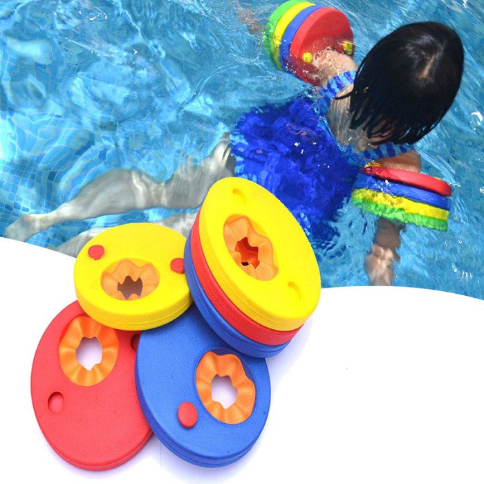 Eva Foam Swim Discs Arm Bands For Kids Baby Swimming Training Inflatable Floatation Sleeves And Rings Ena88 - 1