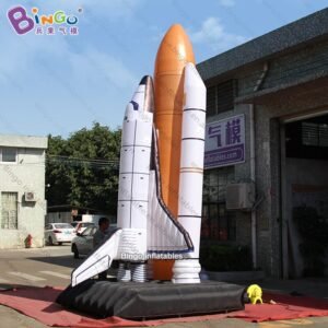 Event Decoration 2 6x2 5x5mh Inflatable Spacecraft For Outdoor Spaceship Model Balloon Dispaly Toys - 2