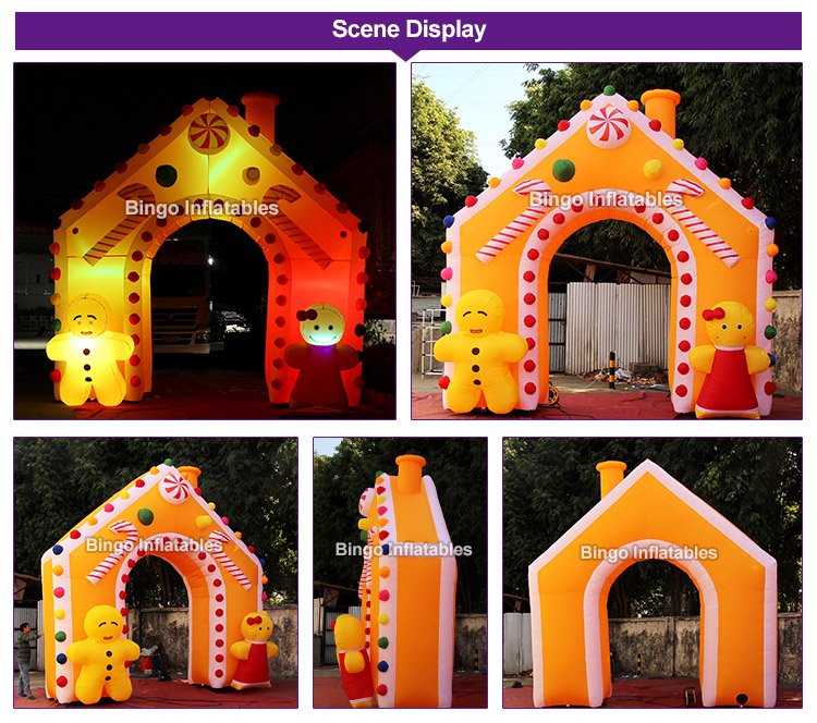 Inflatable 6m Chef Cartoon Air Dancer Outdoor Restaurant Advertising Wave Tube High Visibility Promotion Tool - 1