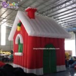 Exquisite 3x3x4 Meters Inflatable Christmas House With Led Lights For Decoration Inflabke Display Toys - 5
