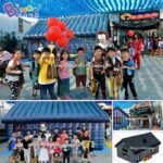 Exquisite 4x6x3 4mh Inflatable Haunted House For Halloween Decoration Giant Balloon Toys - 3