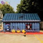 Exquisite 4x6x3 4mh Inflatable Haunted House For Halloween Decoration Giant Balloon Toys - 4