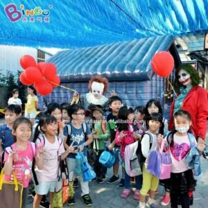 Exquisite 4x6x3 4mh Inflatable Haunted House For Halloween Decoration Giant Balloon Toys - 2