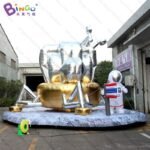 Exquisite Handmade 8x5mh Giant Inflatable Aerospace For Decoration Durable Spaceship Model Balloon Dispaly Toys - 2