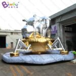 Exquisite Handmade 8x5mh Giant Inflatable Aerospace For Decoration Durable Spaceship Model Balloon Dispaly Toys - 4