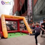 Exquisite Workmanship 2 5x3 5x2mh Portable Red Soccer Goal Pvc Tarpaulin Inflatable Football Shooting Match Toy - 2