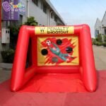 Exquisite Workmanship 2 5x3 5x2mh Portable Red Soccer Goal Pvc Tarpaulin Inflatable Football Shooting Match Toy - 4