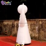 Outlet 3m Inflatable White Angle Model Inflating Customized Lighting Led Cartoon Toy Decoration - 3