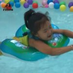 Fdbro Kids Swim Circle Mattress Baby Inflatables Pool Toys Float Accessories Donut Party Swimming Ring Infant Swimtrainer - 5