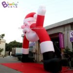 Outle 12x7 3 Meters Inflatable Santa Arch With Lighting For Outdoor Christmas Balloon Display Toys - 6
