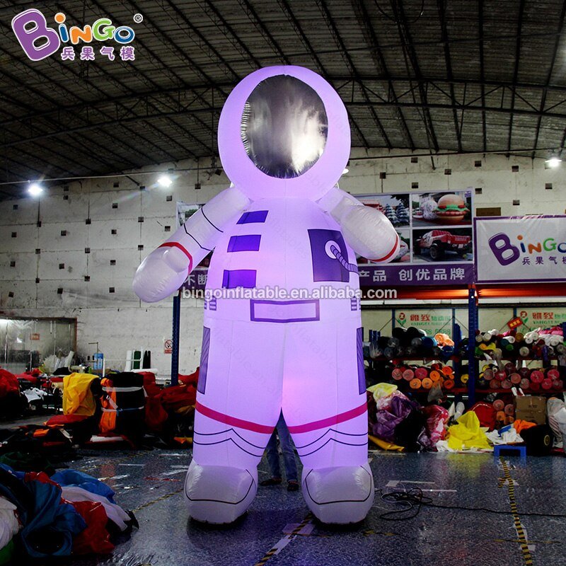 Outlet 4m Inflatable Astronaut For Stage Backdrop Decoration Giant Balloon Display Toys - 3