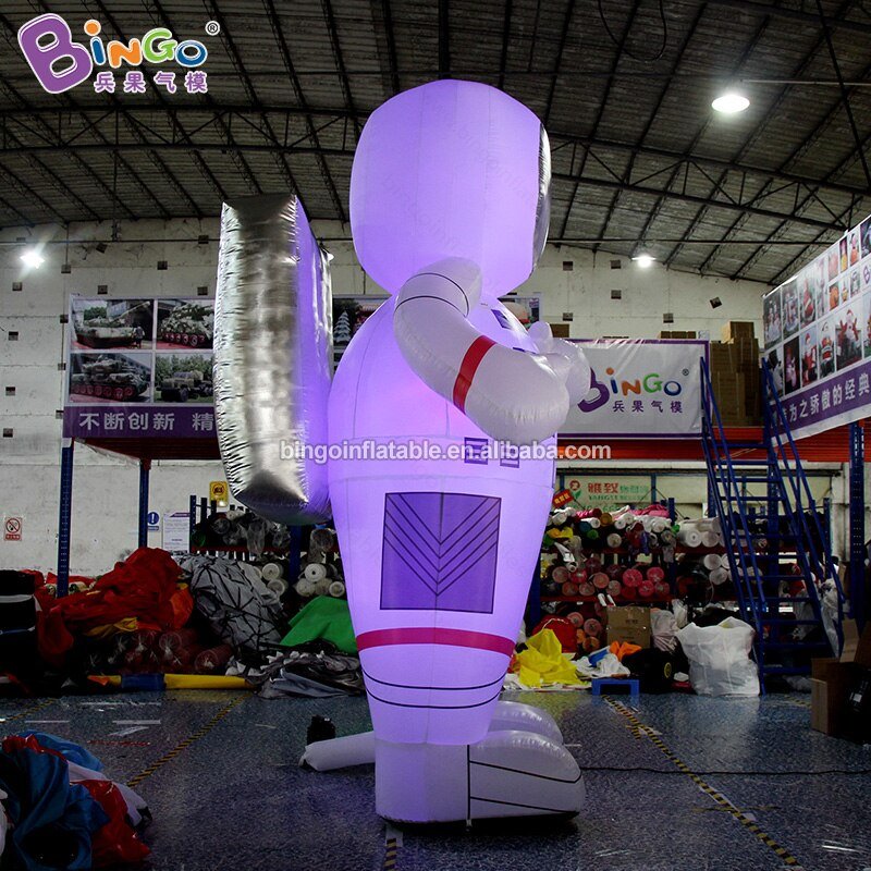 Outlet 4m Inflatable Astronaut For Stage Backdrop Decoration Giant Balloon Display Toys - 4