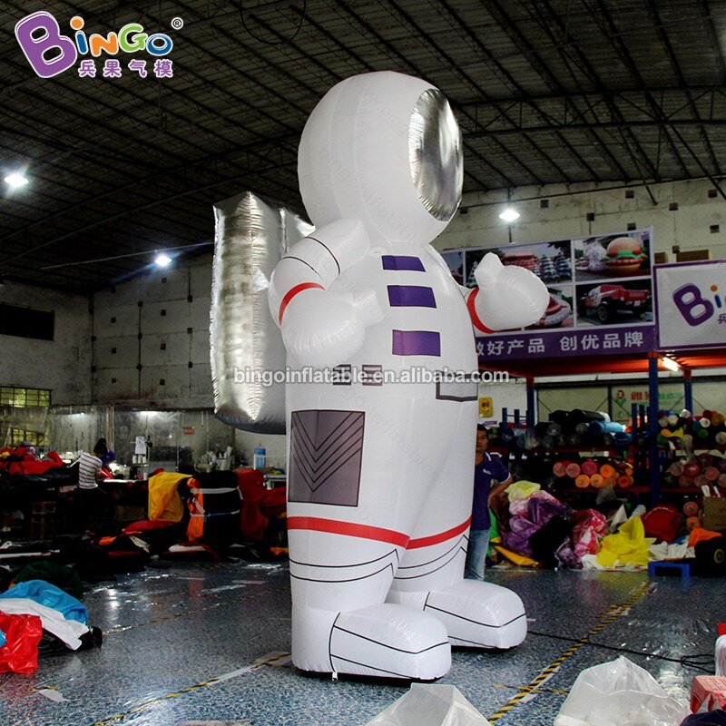 Outlet 4m Inflatable Astronaut For Stage Backdrop Decoration Giant Balloon Display Toys - 2
