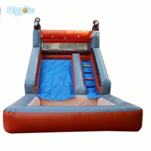Supply Durable Puncture-proof Commercial Grade Inflatable Water Slide With Pool - 2
