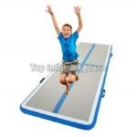 Price Inflatable Gymnastics Mat For Home Use Tumbling Track Yoga 4x1x0 1m Airtrack With Pump - 2
