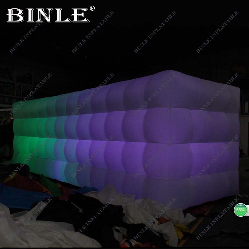 8m Square Led Inflatable Photo Booth Wall For Events Exhibitions And Parties - 6