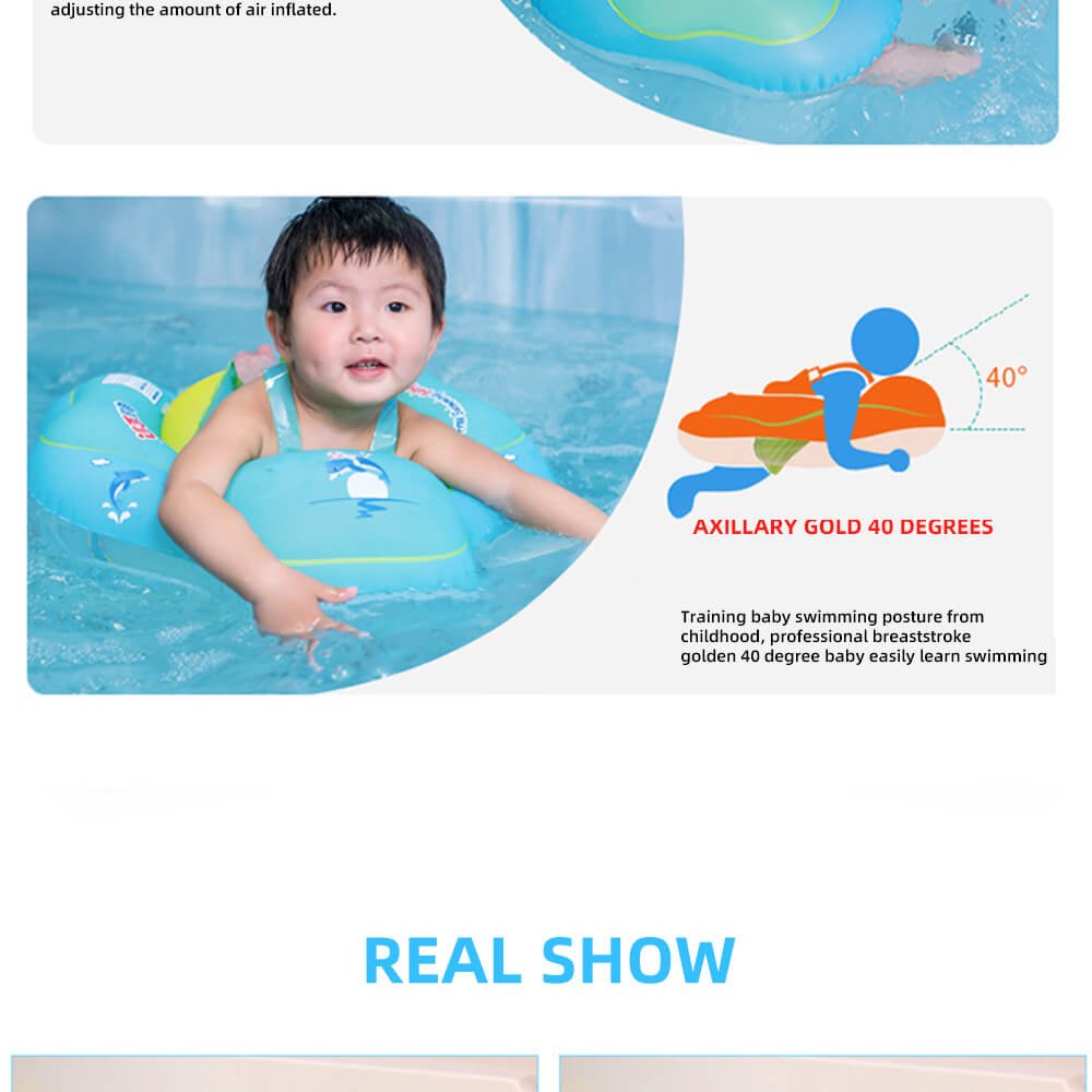 Fdbro Kids Swimming Ring Inflatable Baby Swimtrainer Donut Party Pool Float Infant Water Mattress Toy Accessory - 4 Fdbro Kids Swimming Ring Inflatable Baby Swimtrainer Donut Party Pool Float Infant Water Mattress Toy Accessory - 4