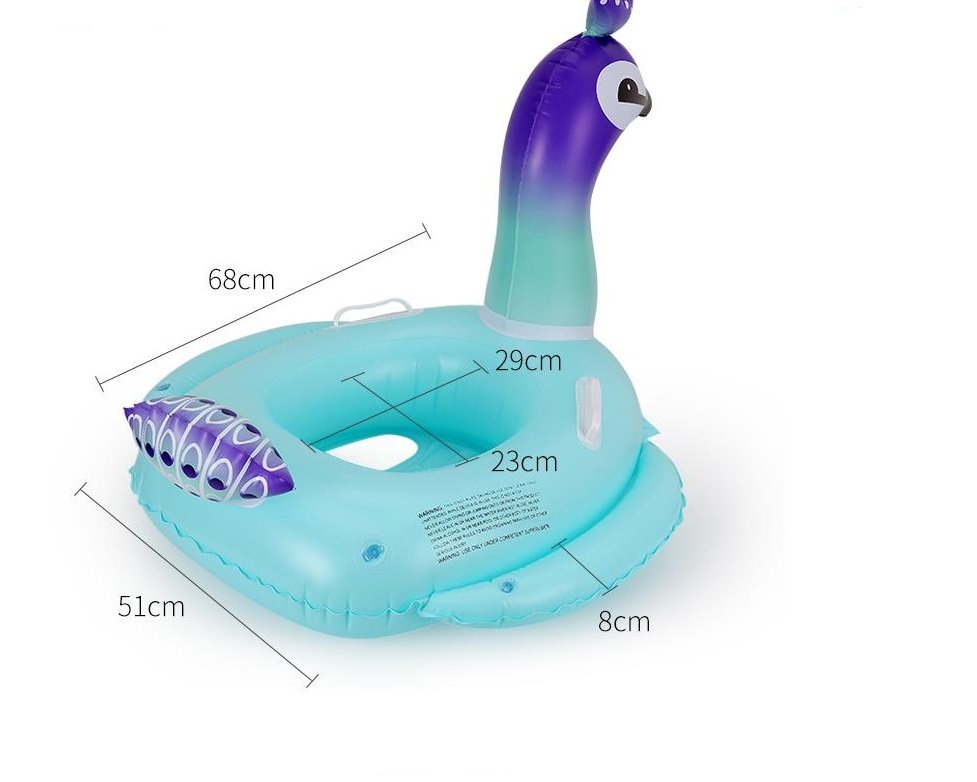 Deluxe Inflatable Unicorn Pegasus Swimming Pool Float With Sequin Crystal Ring Ideal For Water Fun Relaxation - 1