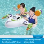 Floating Row Water Bed Inflatable Hammock Lounge Folding Swimming Portable Beach Summer Pool 0214g10 - 2