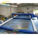Floating Sea Water Aqua Park Toys Inflatable Volleyball Court Field - 2