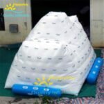 Floating Water Park Games Inflatable Iceberg Climbing Slide - 3