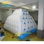 Floating Water Park Games Inflatable Iceberg Climbing Slide - 4